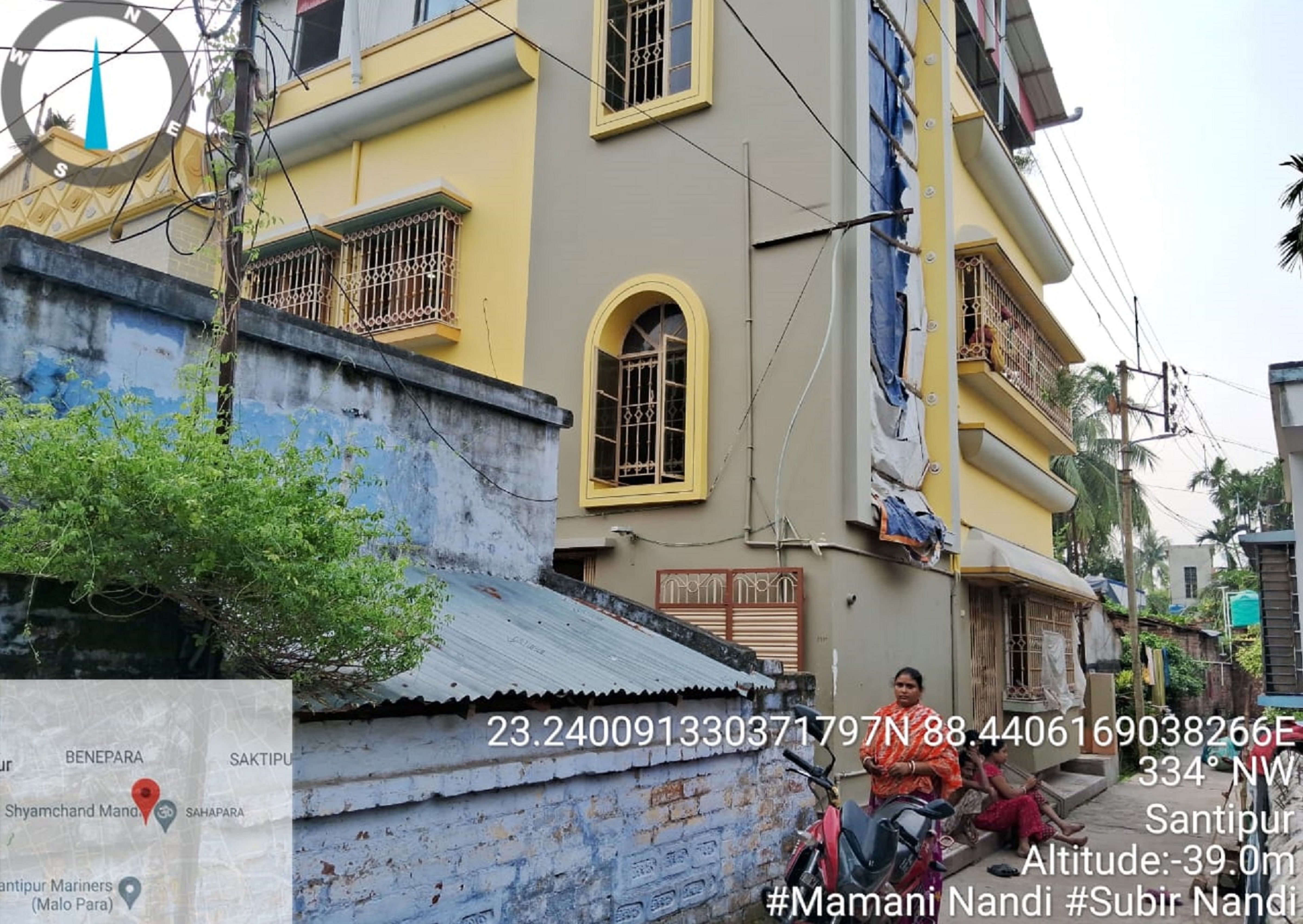 Individual House for sale in Shyam Chand Road Santipur