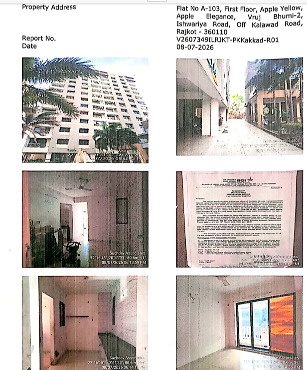 538 square feet Flat for sale in Ishwaria Rajkot