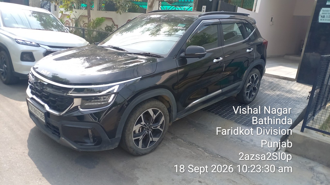 2024 Kia Seltos GTX Plus SUV 26884 km 1 year for sale in 11, Street No 1, Vishal Nagar Bathinda Bathinda — photo 1