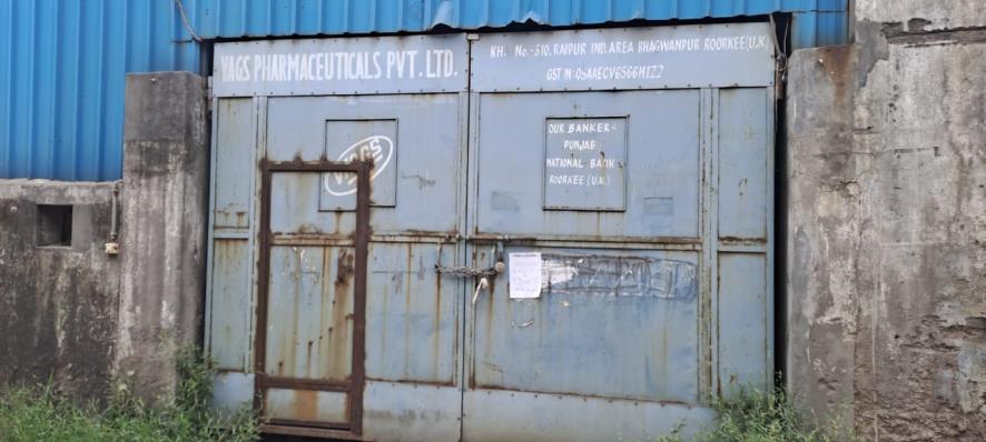 Industrial Plot with Factory Building for sale in Bhagwanpur
