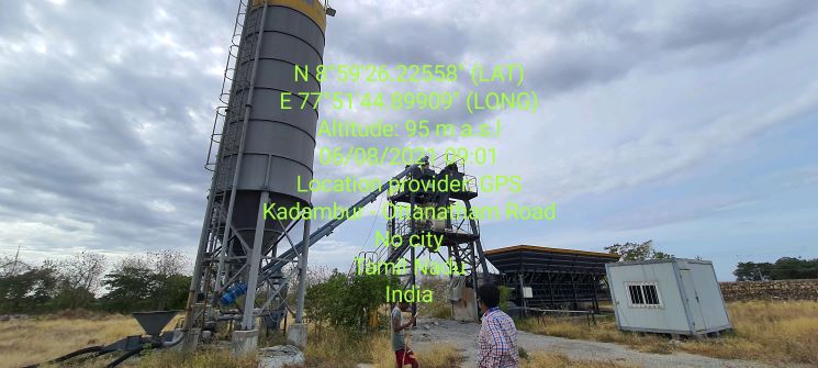 Fully automated Batching Plant - Putzmeister Concrete Machine for sale in RV Road, Kadambur Village, Kovilpatti Tk, Tuticorin-628 714 Marthandam