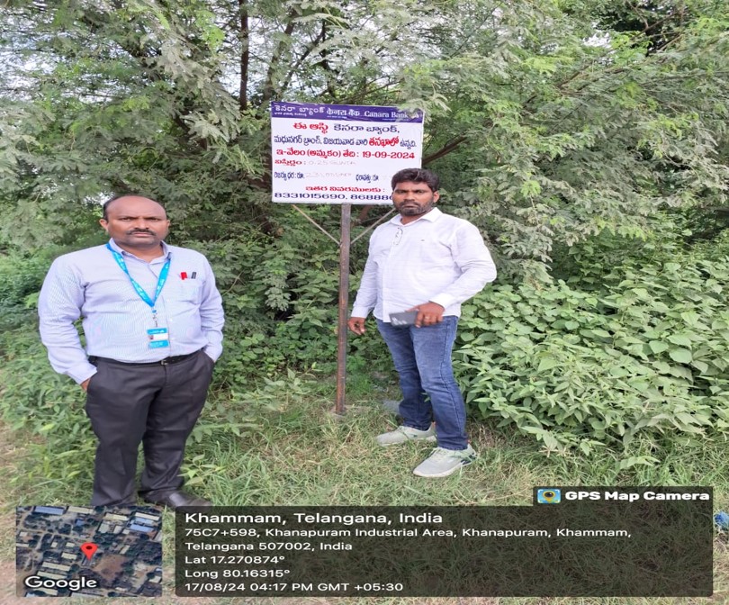 Plot for sale in Khammam