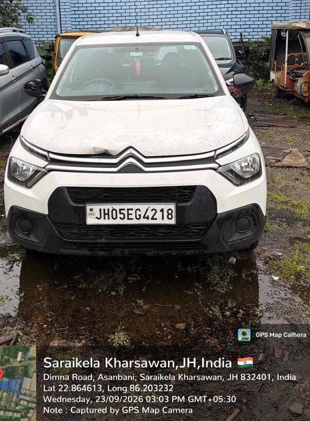 2025 Citroën C3 Live Hatchback 13891 km less than 1 year for sale in SBI Document Archival Center Jamshedpur — photo 1
