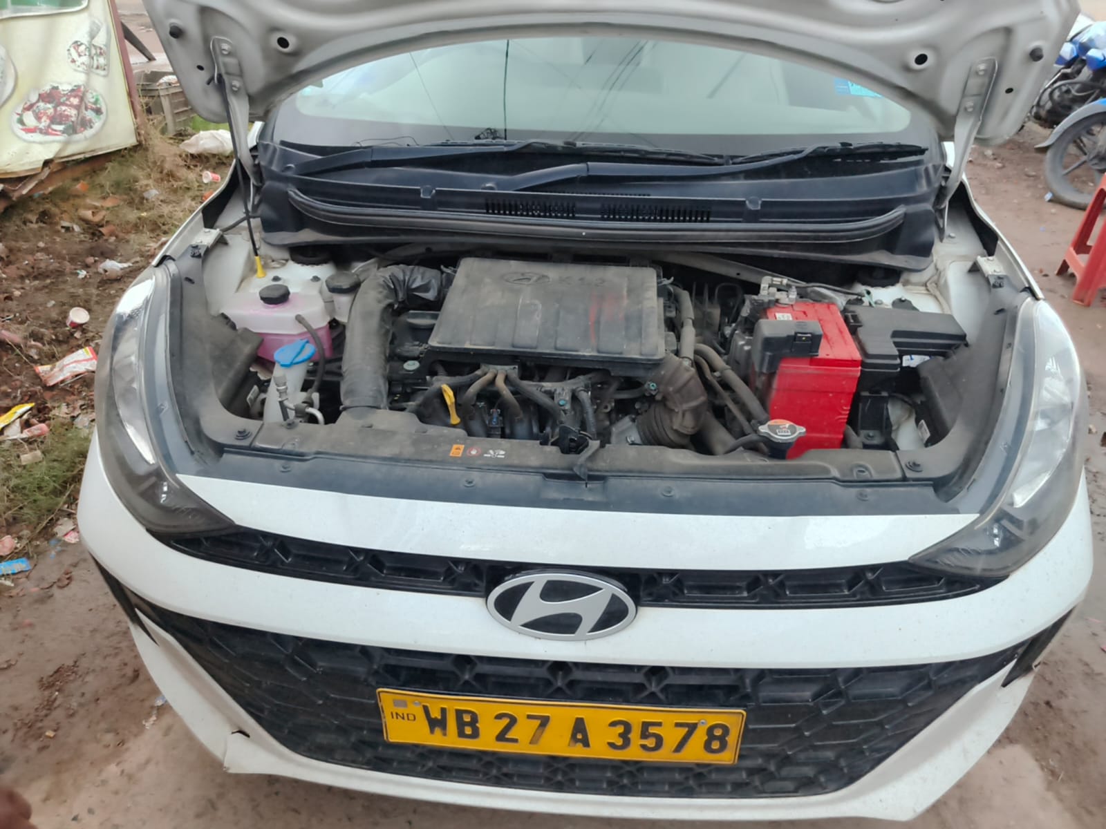 2025 Hyundai Aura E 1.2 Petrol MT Sedan 1 year for sale in BENGAL PARKING Koyra — photo 15
