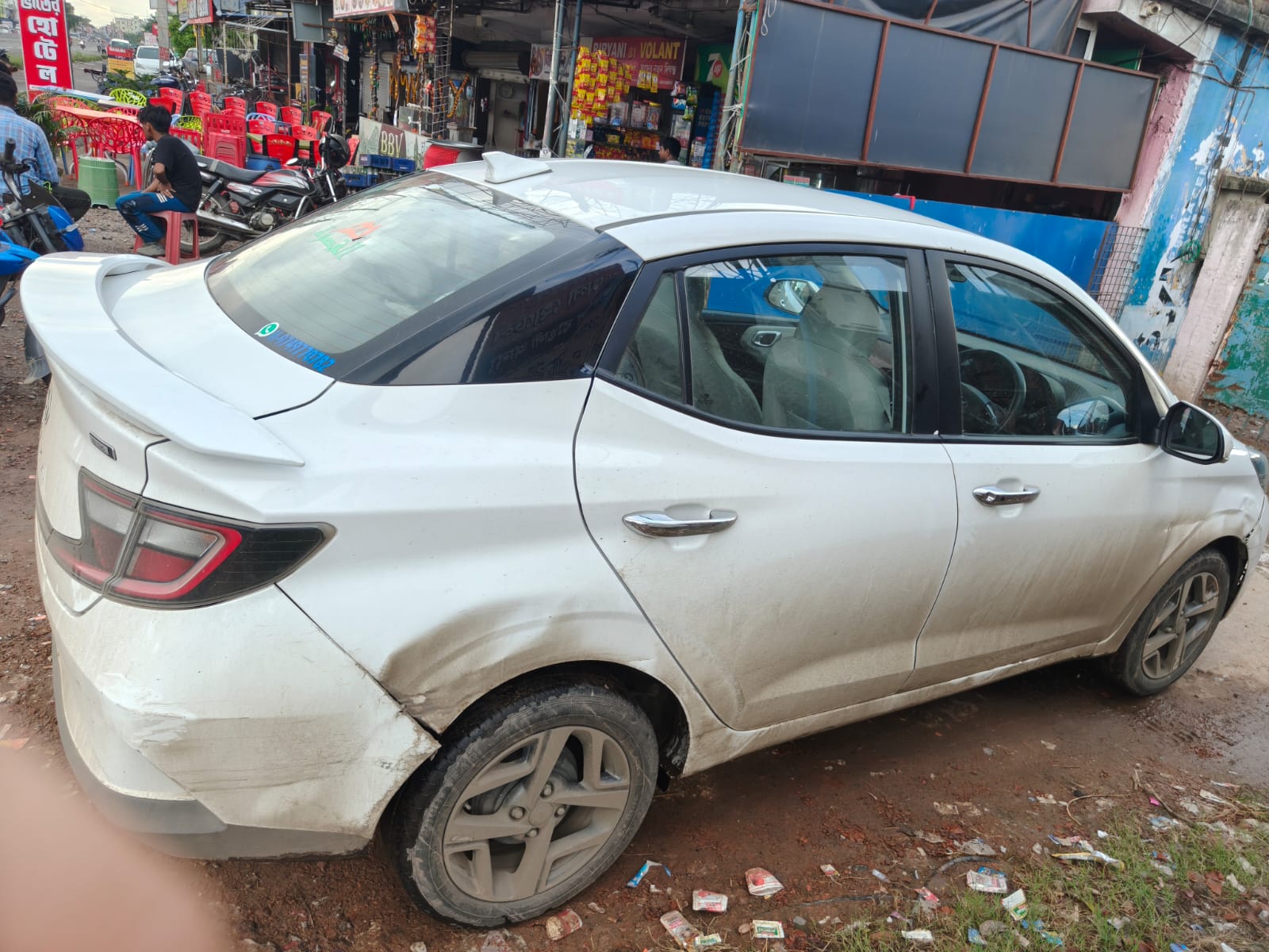 2025 Hyundai Aura E 1.2 Petrol MT Sedan 1 year for sale in BENGAL PARKING Koyra — photo 17