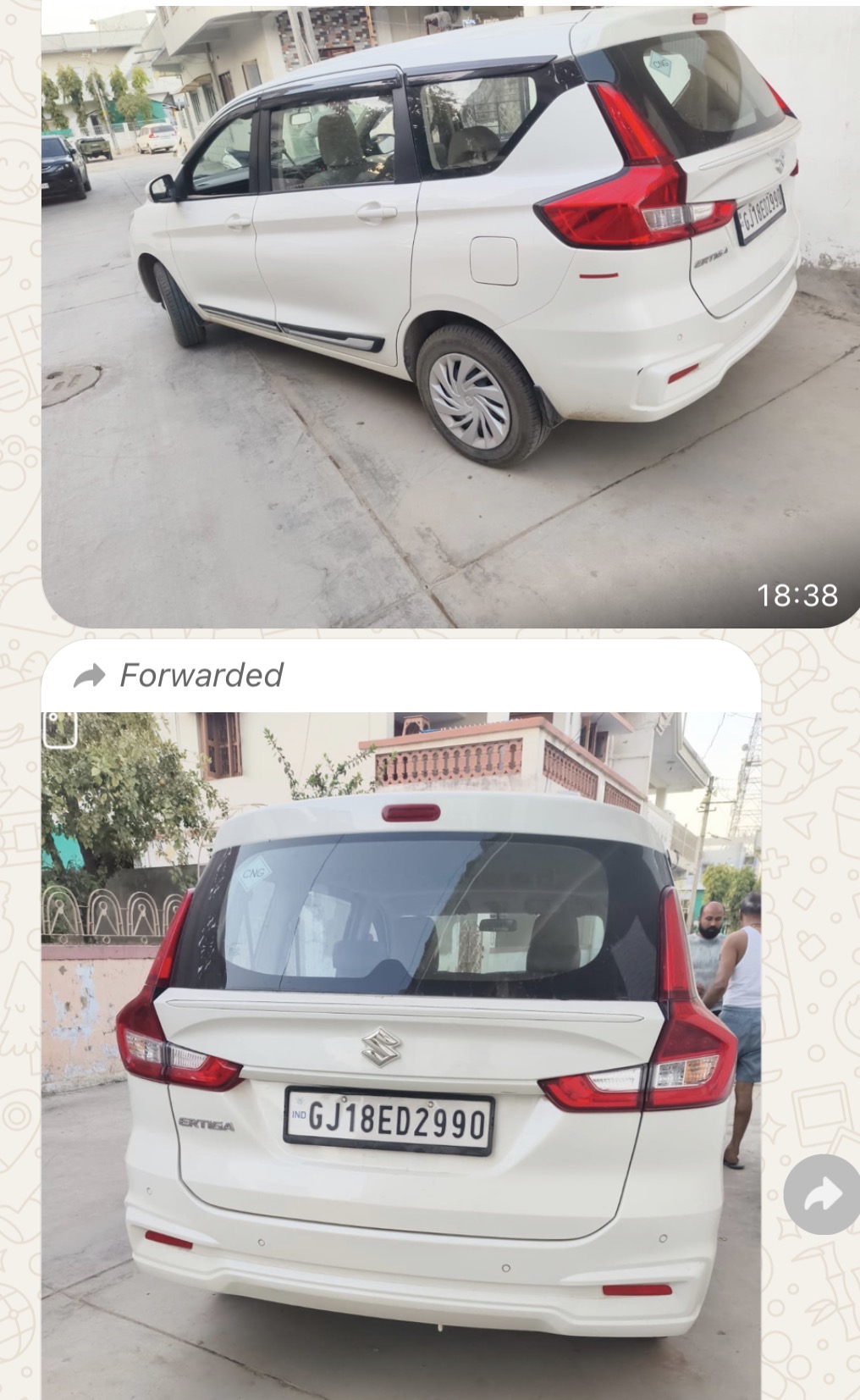 2024 Maruti Suzuki Ertiga VXi MPV 26512 km 1 year for sale in BRAHMANI Ahmedabad — photo 2