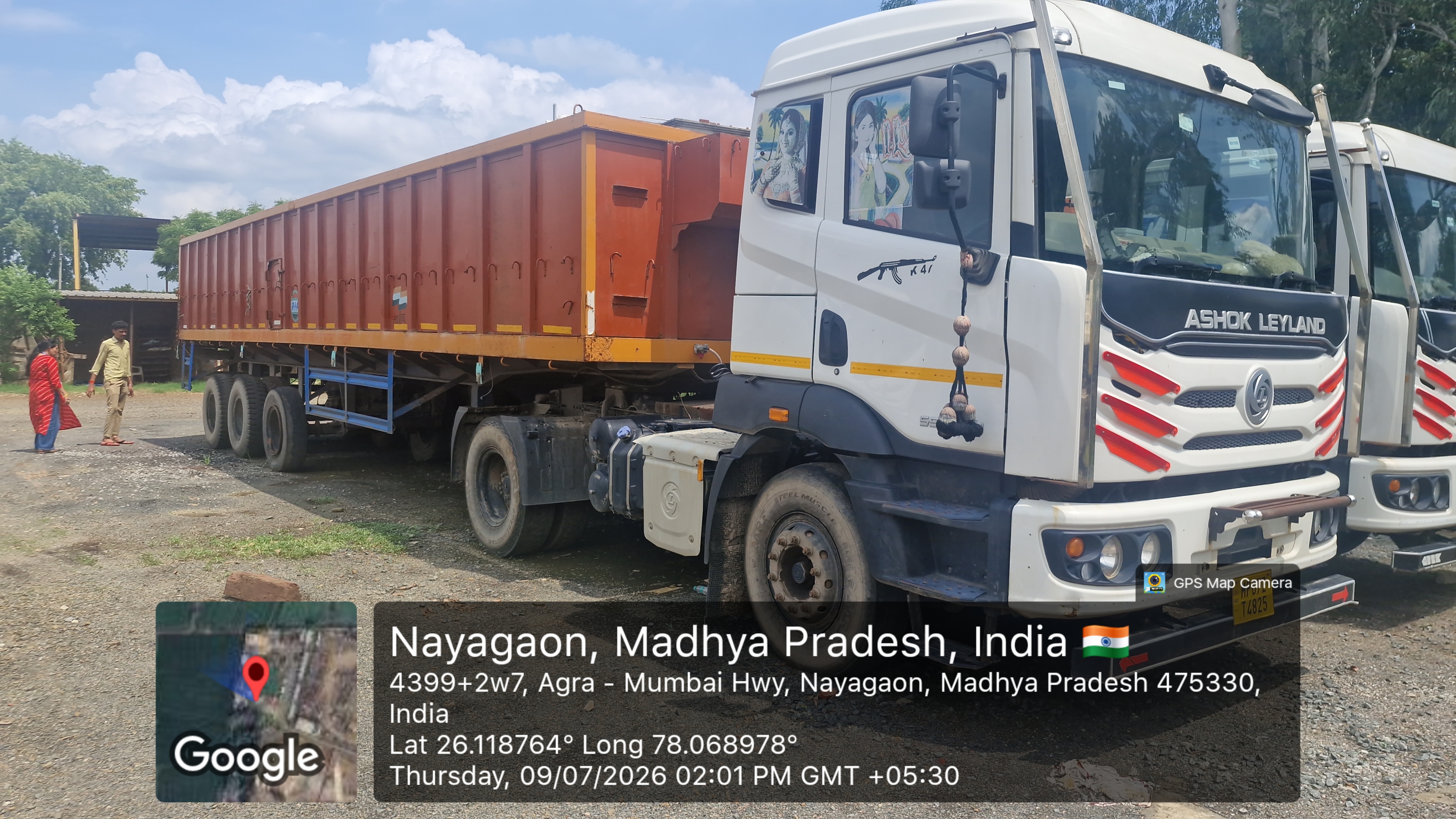 Commercial Vehicle Truck (Ashok Leyland) Registration No. MP07ZT4825, Engine No. RGPZ506826 & Chasis No. MB1T2VLD2RPGC2579. for sale in Gwalior (M.P.) Gwalior — photo 5