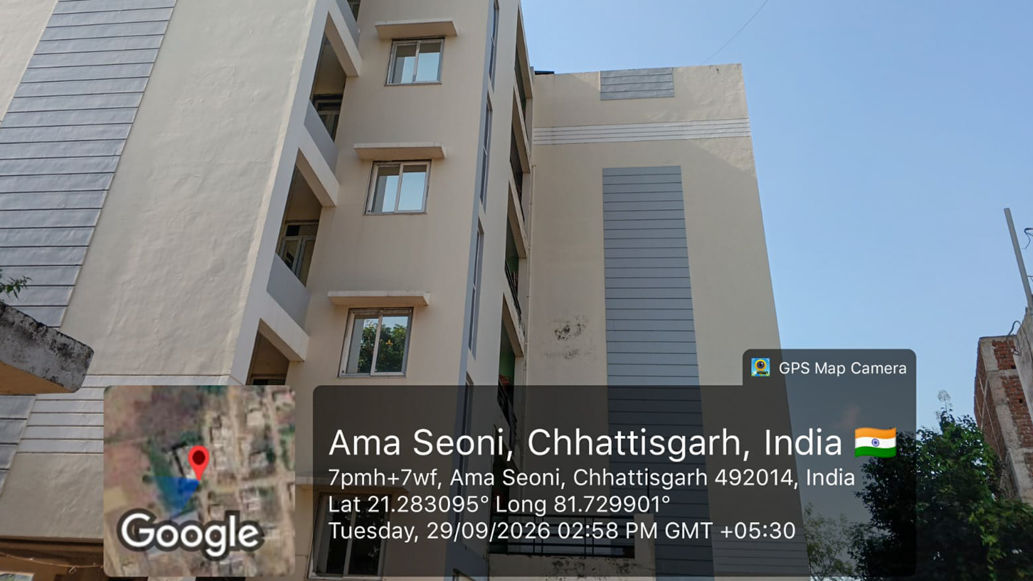 2 BHK Flat for sale in GALAXY HEIGHTS APARTMENT, Vidhan Sabha chowk, near CAG office Raipur — photo 9