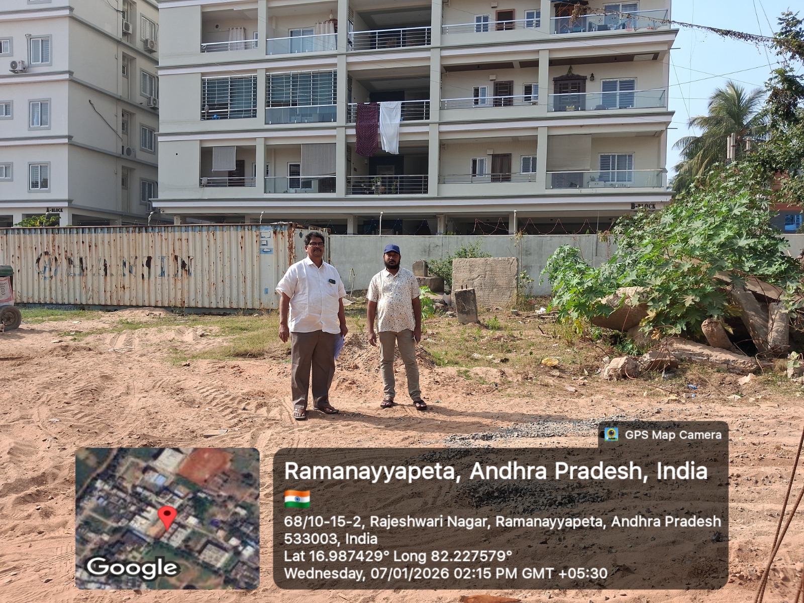 1559 square yard Plot for sale in viduyth nagar, kakinada, NEAR IDEAL COLLEGE, KAKINADA Kakinada — photo 2