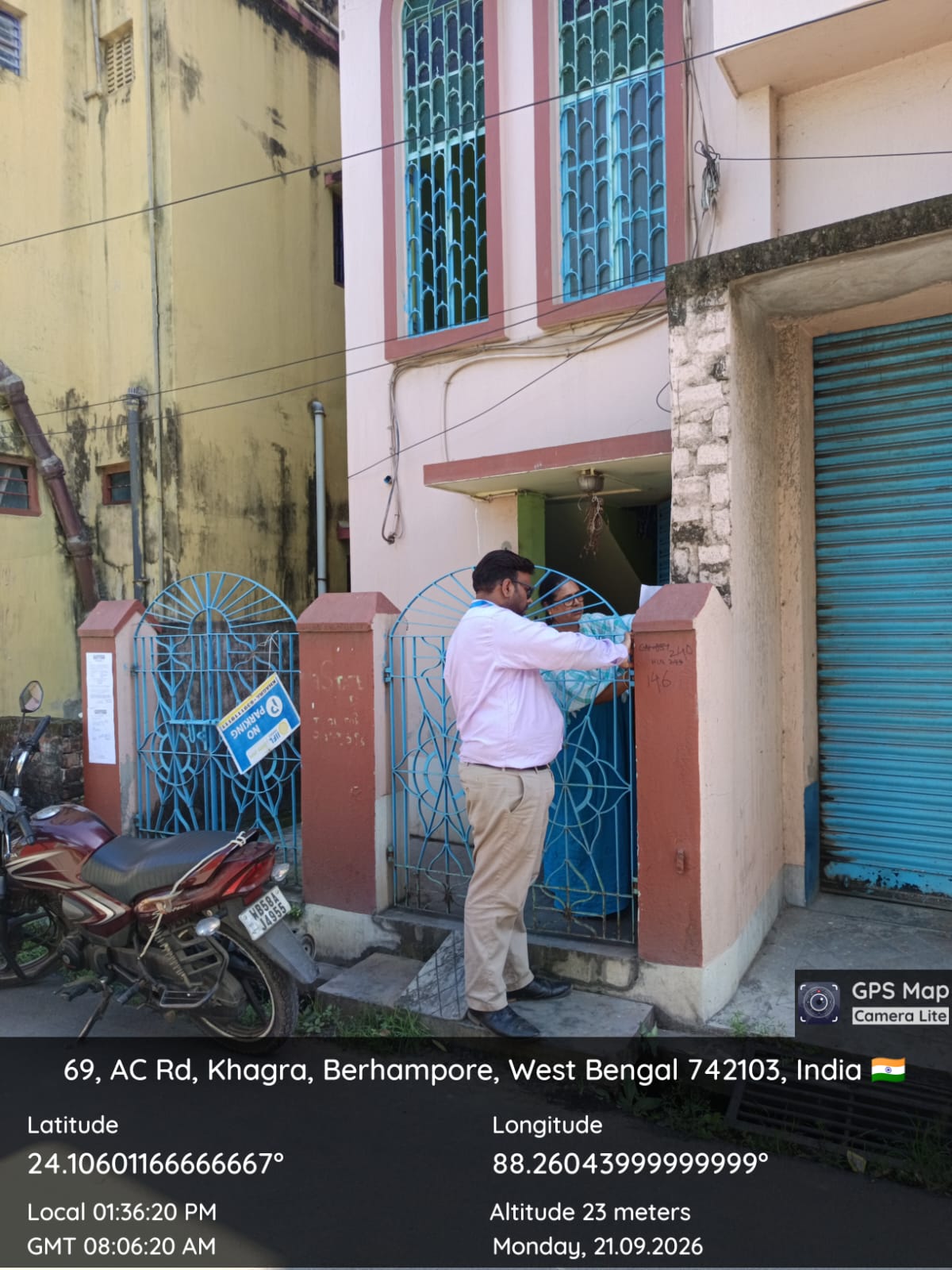 1306.8 square feet Individual House for sale in Berhampore