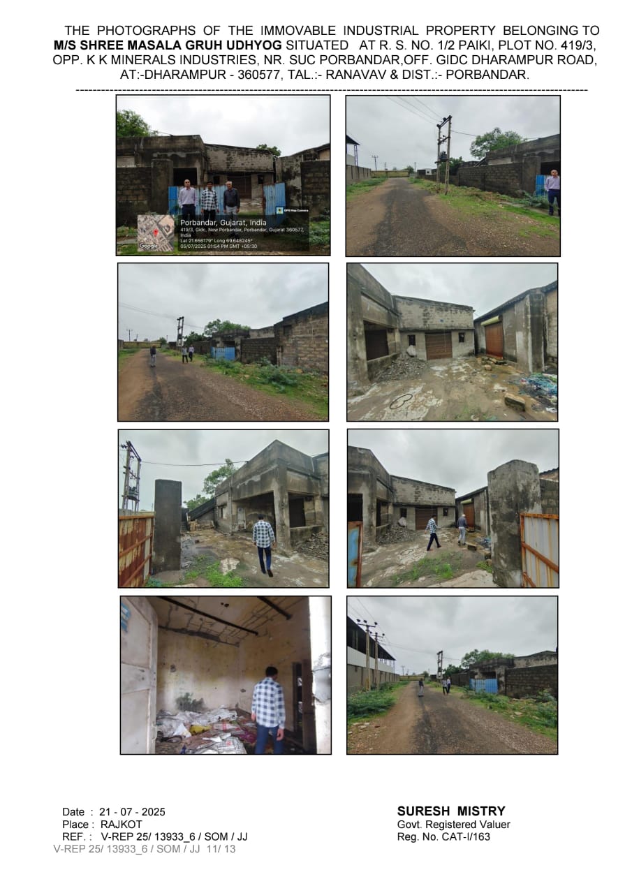 387 square meter Industrial Shed for sale in PORBANDAR Porbandar