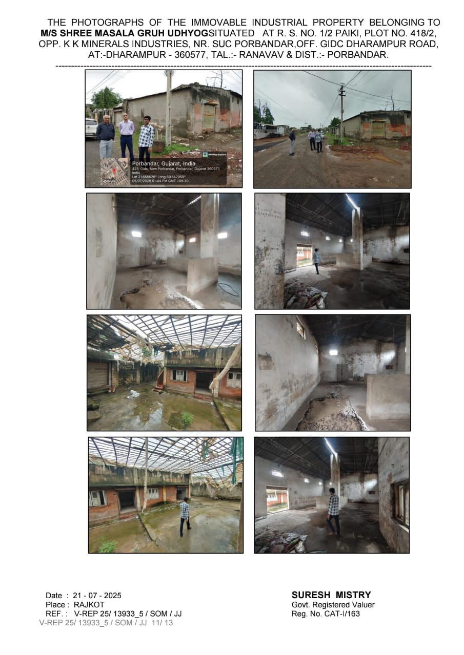 364 square meter Industrial Shed for sale in PORBANDAR Porbandar