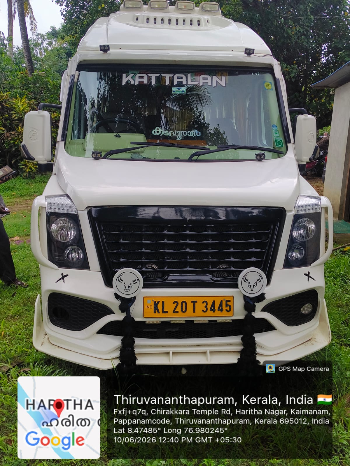 TRAVELLER for sale in NOW HELD AT YARD AT PAPPANAMCODE Thiruvananthapuram — photo 1