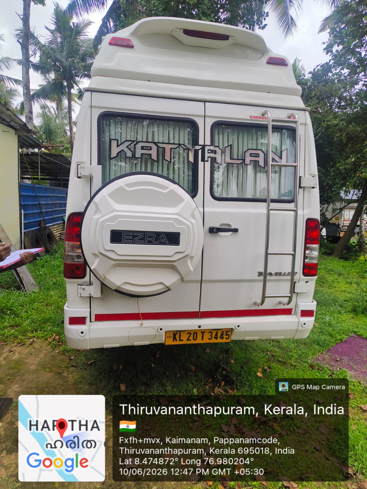 TRAVELLER for sale in NOW HELD AT YARD AT PAPPANAMCODE Thiruvananthapuram — photo 4
