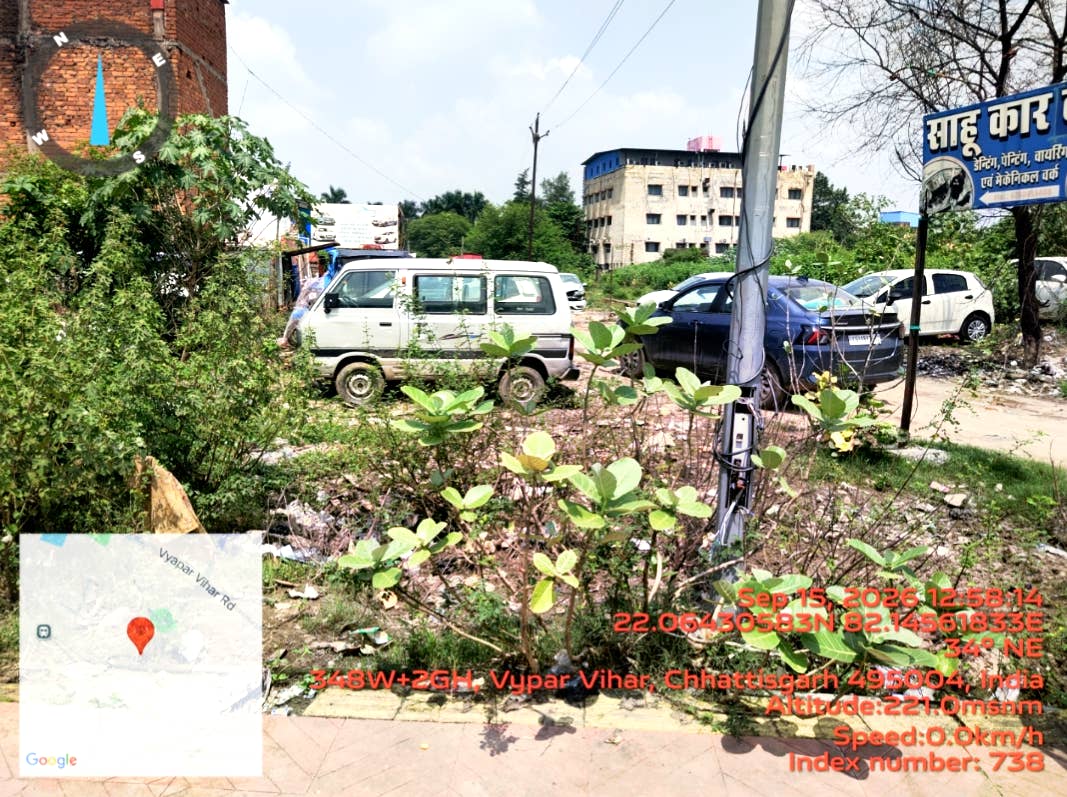 375 square feet Plot for sale in VYAPAR VIHAR Bilaspur — photo 2