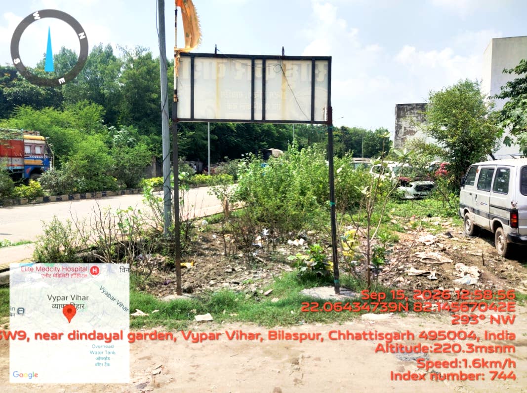 375 square feet Plot for sale in VYAPAR VIHAR Bilaspur — photo 3