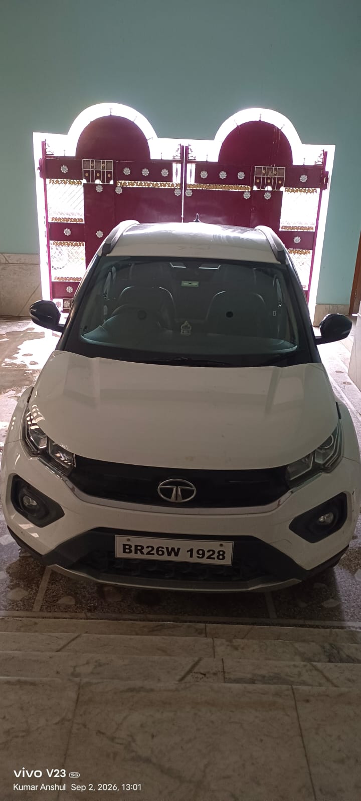 2022 Tata Nexon XZ Petrol MT SUV 56307 km 4 years for sale in BBSL Parking Yard Aurangabad