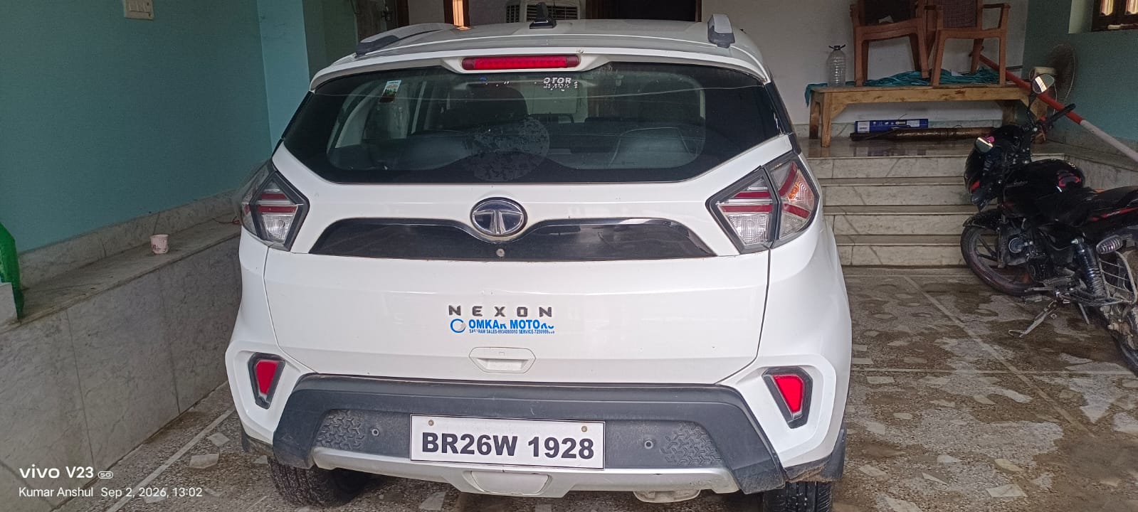 2022 Tata Nexon XZ Petrol MT SUV 56307 km 4 years for sale in BBSL Parking Yard Aurangabad — photo 3