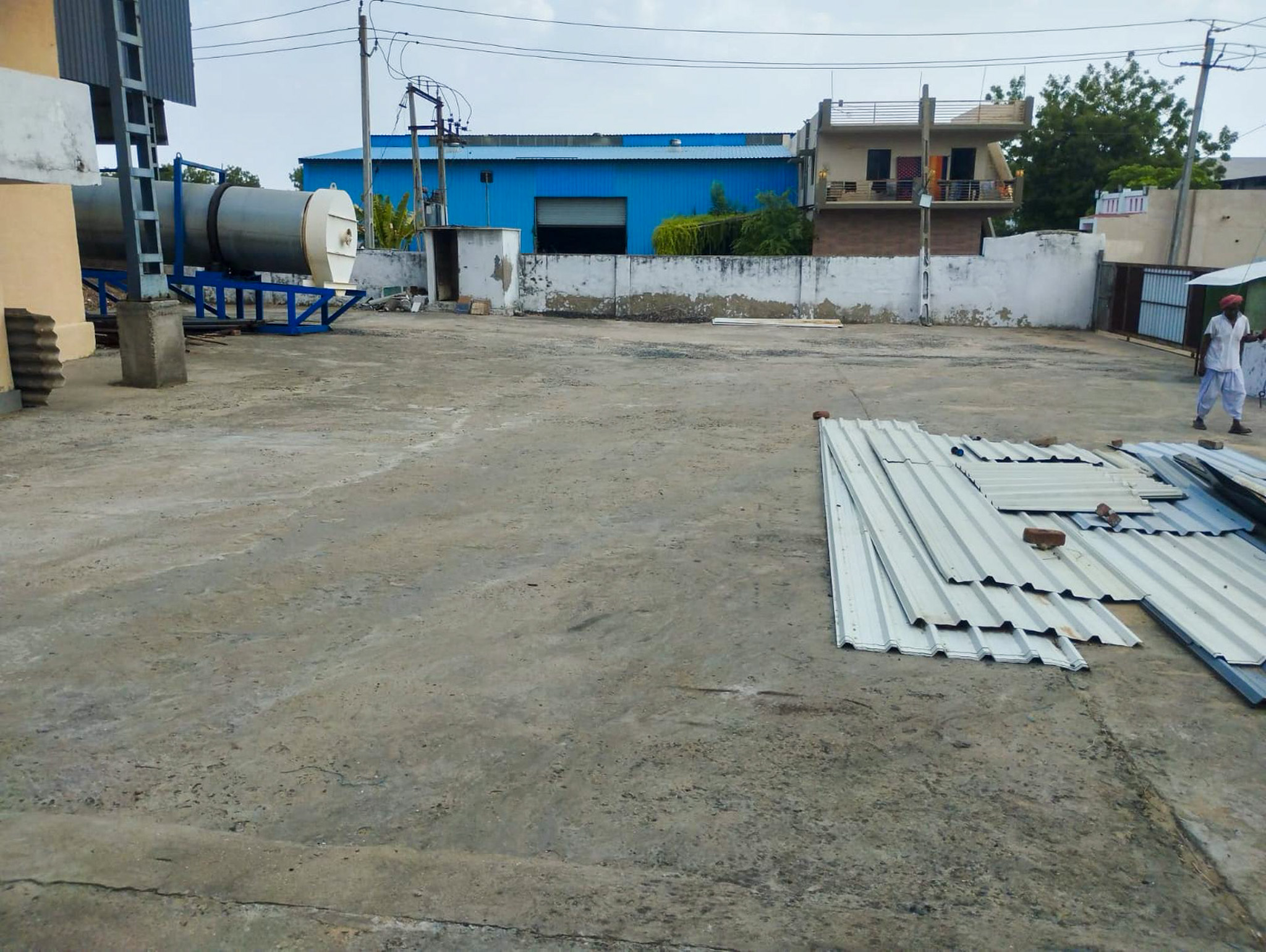 Industrial Plot with Factory Building for sale in VILLAGE BUDASAN, KADI, MEHSANA Kadi — photo 19