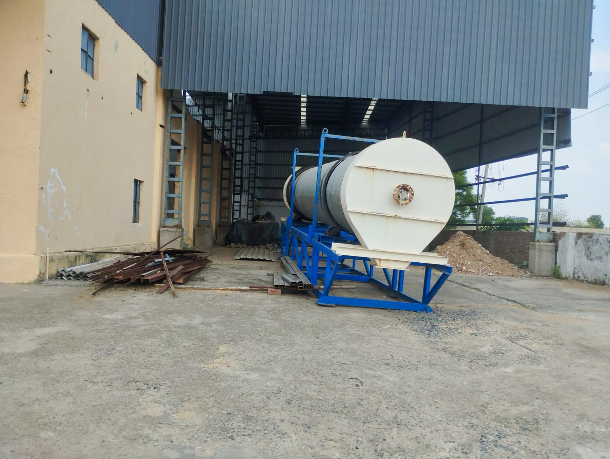 Industrial Plot with Factory Building for sale in VILLAGE BUDASAN, KADI, MEHSANA Kadi — photo 21